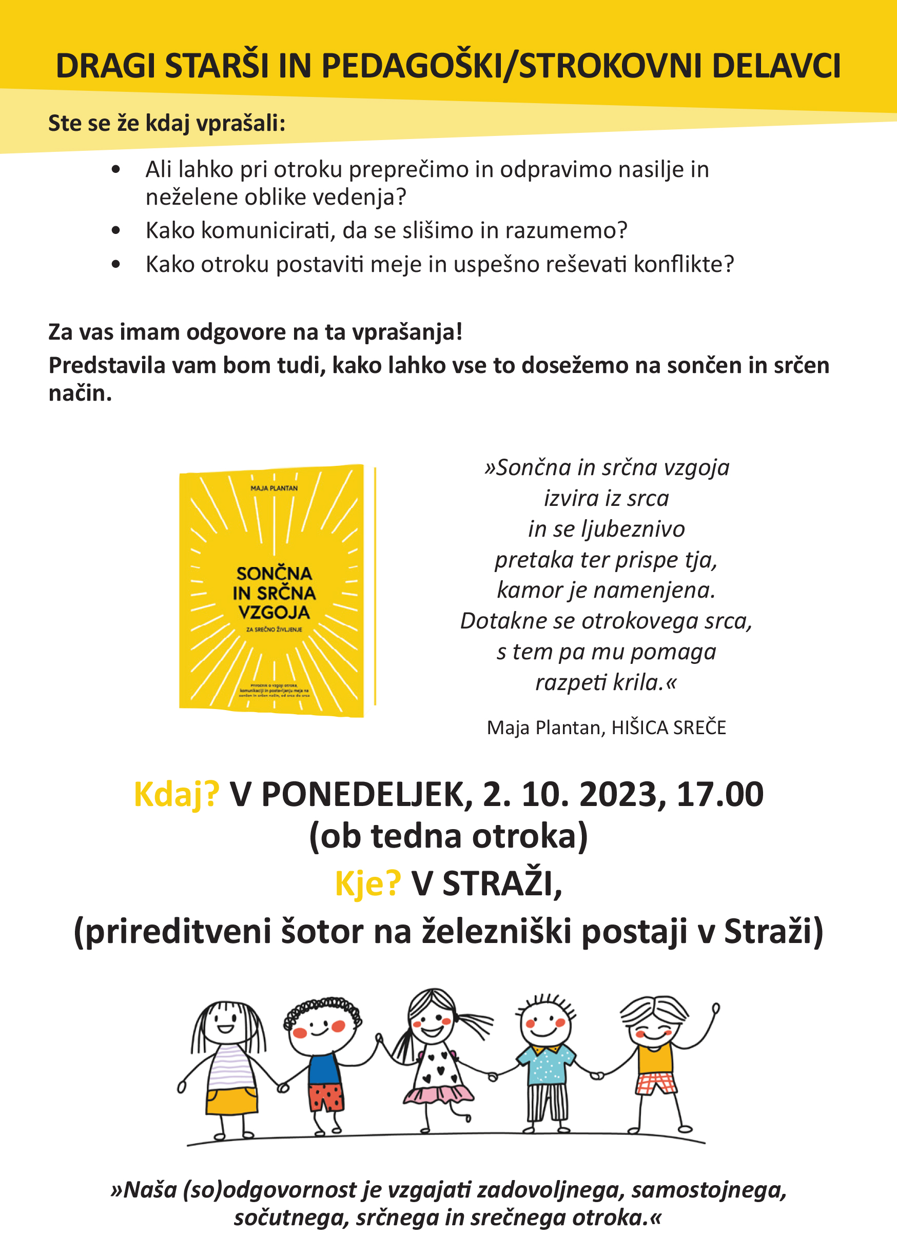 Letak - vzgoja